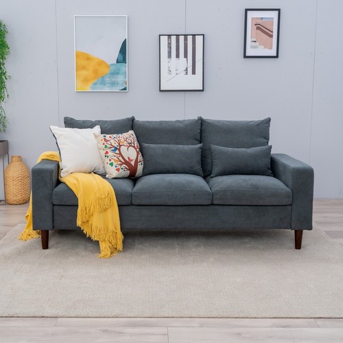 Panana linen fabric seater - linen,