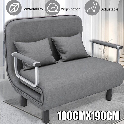 Seater fabric sofa - 2, bed