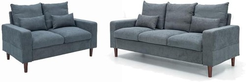 Linen fabric sofa corner - linen, 2