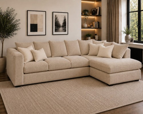 Xxl jumbocord corner sofa - xxl,