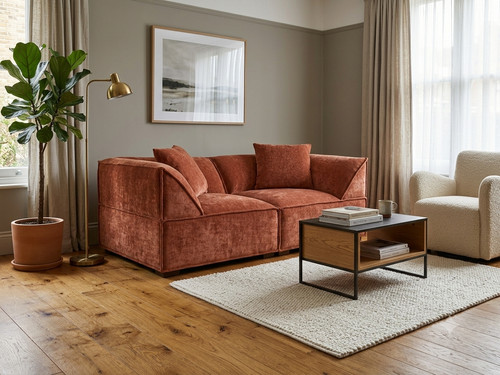 Luxury seater velvet fabric - 2,
