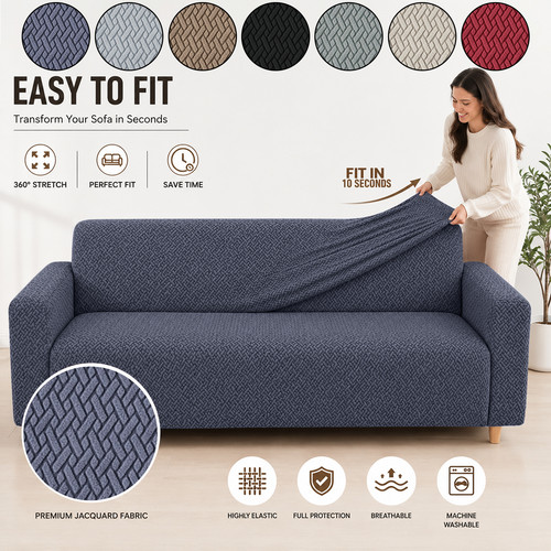 High stretch sofa cover - stretch,