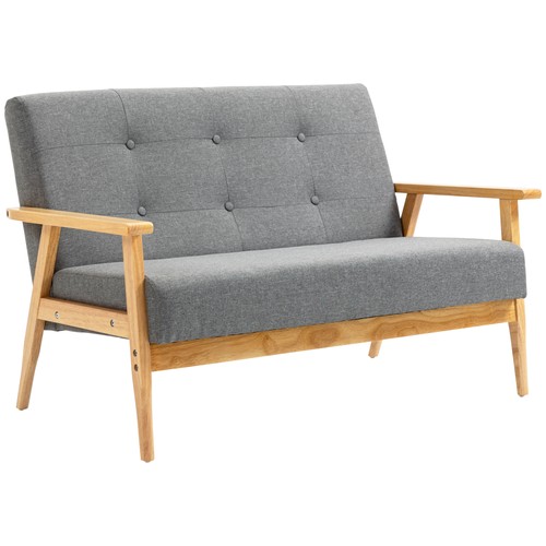 Homcom seater sofa - 2-seater,