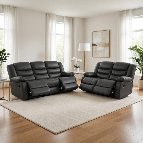 Roma leather recliner - roma, 3+2