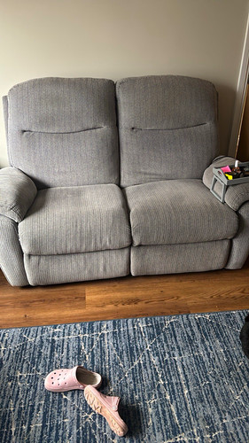 Grey seater reclining - grey, 2-seater