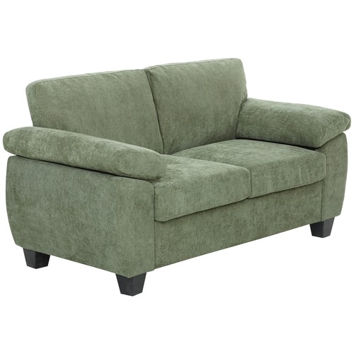Homcom seater sofa chenille - homcom, 2