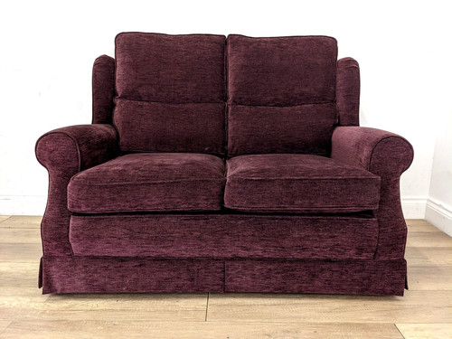 Sofa seater plum - seater, fine